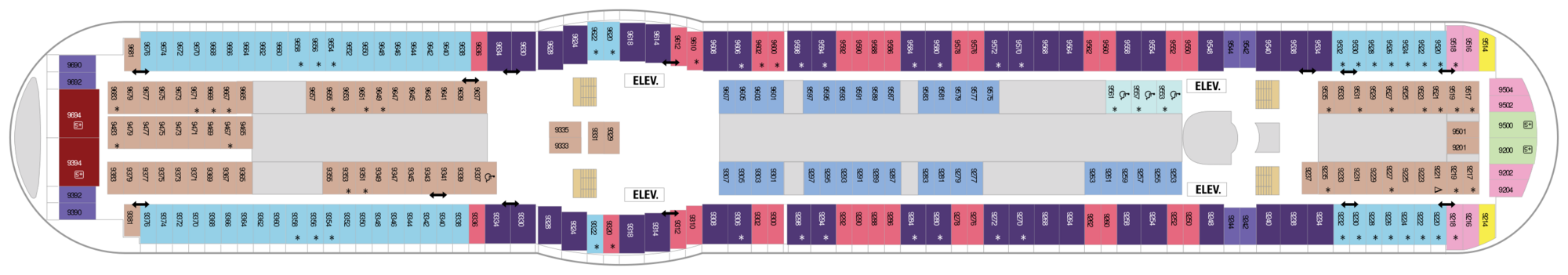 Deck 9 plan